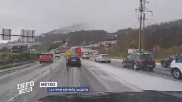 La neige débarque en plaine
