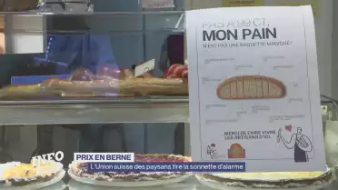 L&#039;Union suisse des paysans contre des prix trop bas.