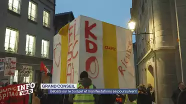 Débats sur le budget et manifestations se poursuivent