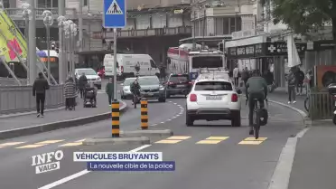 Véhicules bruyants: la nouvelle cible de la police