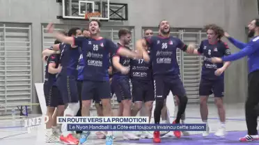 Le Nyon Handball La Côte est toujours invaincu cette saison
