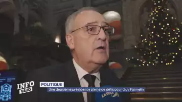 Une deuxième présidence pleine de défis pour Guy Parmelin