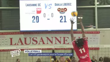 Volley: le LUC poursuit son chemin en Coupe d’Europe