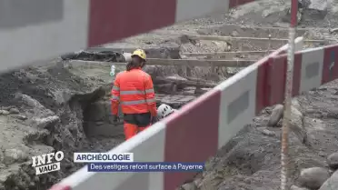 Des vestiges refont surface à Payerne