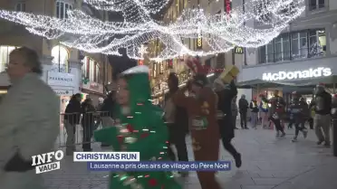 Lausanne a pris des airs de village du Père Noël