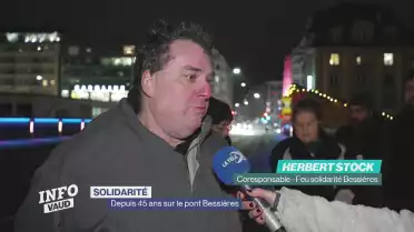 Sur le pont Bessières, un feu de solidarité depuis 45 ans