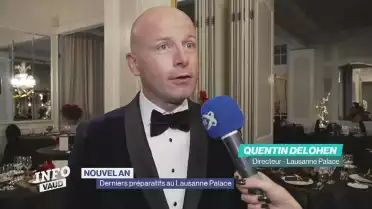 Le réveillon au Lausanne Palace