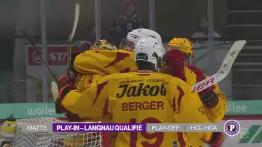 Langnau se qualifie, Rapperswil éliminé