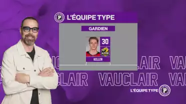 L&#039;équipe type de Geoffrey Vauclair