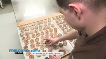 Les médailles de Gremaud en pâtisserie