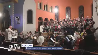 Deux choeurs s'unissent pour leurs 50 ans