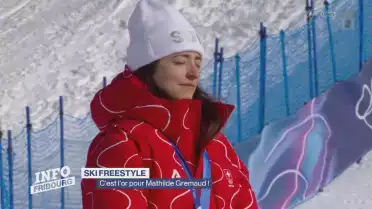 Mathilde Gremaud en or aux JO