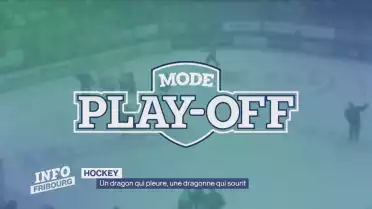 Hockey: un dragon qui pleure, une dragonne qui sourit