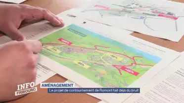 Des oppositions à la route de contournement de Romont