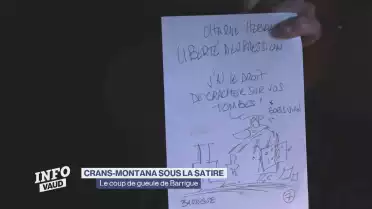 Crans-Montana sous la satire: le coup de gueule de Barrigue