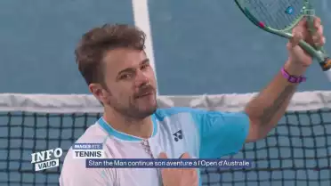 Stan Wawrinka passe le 2e tour à Melbourne