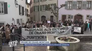 Marche blanche à Lutry, symbole d’unité et de solidarité