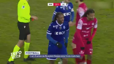 Le LS privé de Soppy pour trois matches