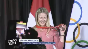 Les porte-drapeaux suisses des JO sont connus