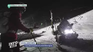 Avalanches, les secouristes en première ligne
