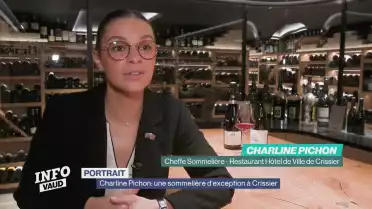 Charline Pichon: une sommelière d'exception à Crissier
