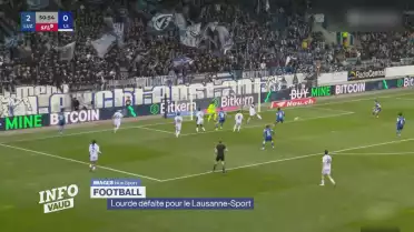 Lourde défaite pour le Lausanne-Sport