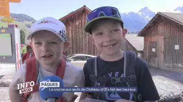 La course aux œufs de Château-d’Œx fait des heureux