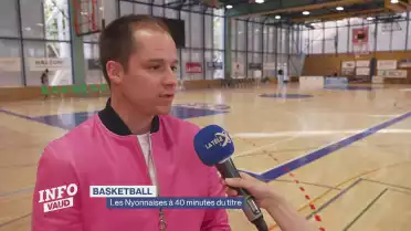 Nyon Basket Féminin à 40 minutes du titre