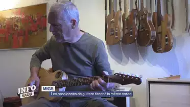 Au MIGS, les passionnés de guitare tirent à la même corde