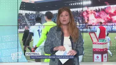 Football: le LS jouera son dernier match à huis clos
