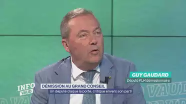 Critique envers le PLR, Guy Gaudard quitte le Grand Conseil