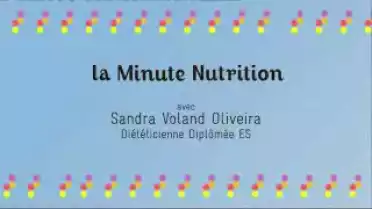 La Minute Nutrition - Un sucre lent, c&#039;est quoi ?