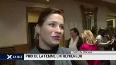Prix de la Femme Entrepreneur.