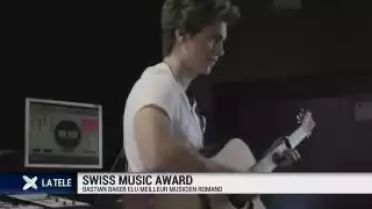 Bastian Baker élu meilleur musicien romand