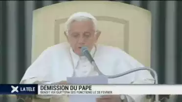 Benoît XVI démissionne