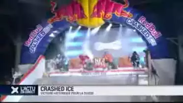 Crashed Ice : Victoire Suisse