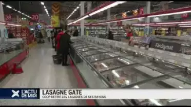 Lasagne Gate: Coop retire ses lasagnes de la vente