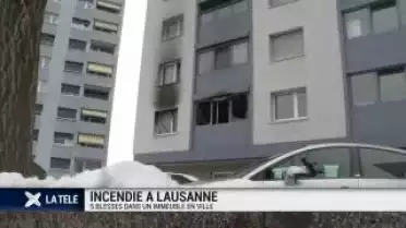 Lausanne : 5 blessés dans un immeuble en ville