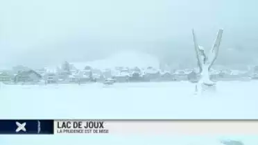 Lac de Joux : la prudence est de mise