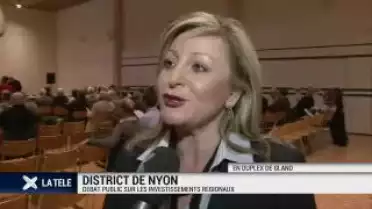 District de Nyon : débat sur les investissements