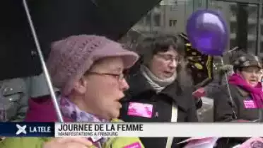 Journée de la Femme: mobilisation à Fribourg