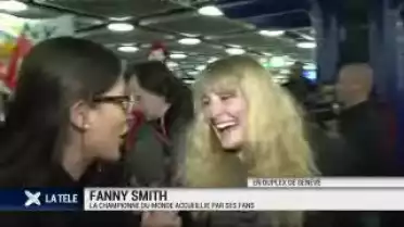 Fanny Smith: la championne du Monde à Genève