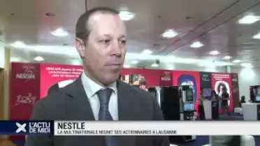 Nestlé réunit ses actionnaires a Lausanne