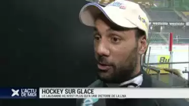 Hockey: le Lausanne HC à une victoire de la LNA