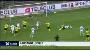 Lausanne-Sport: le danger de relégation est là...