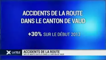Canton de Vaud: plus de morts sur les routes