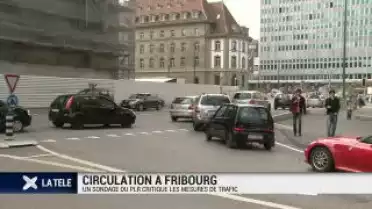 Fribourg: sondage critique des mesures de trafic