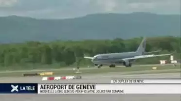 Aéroport de Genève: Genève-Pekin 4x par semaine