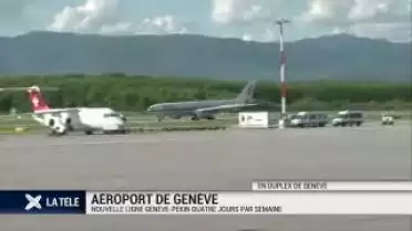 Aéroport de Genève: Genève-Pekin 4x par semaine
