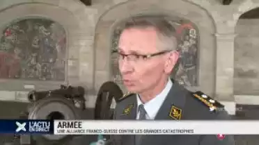 Une alliance militaire franco-suisse contre les grandes catastrophes.